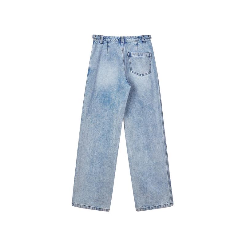 

LESS 2024 Autumn Straight Fit Cotton Denim Jeans M