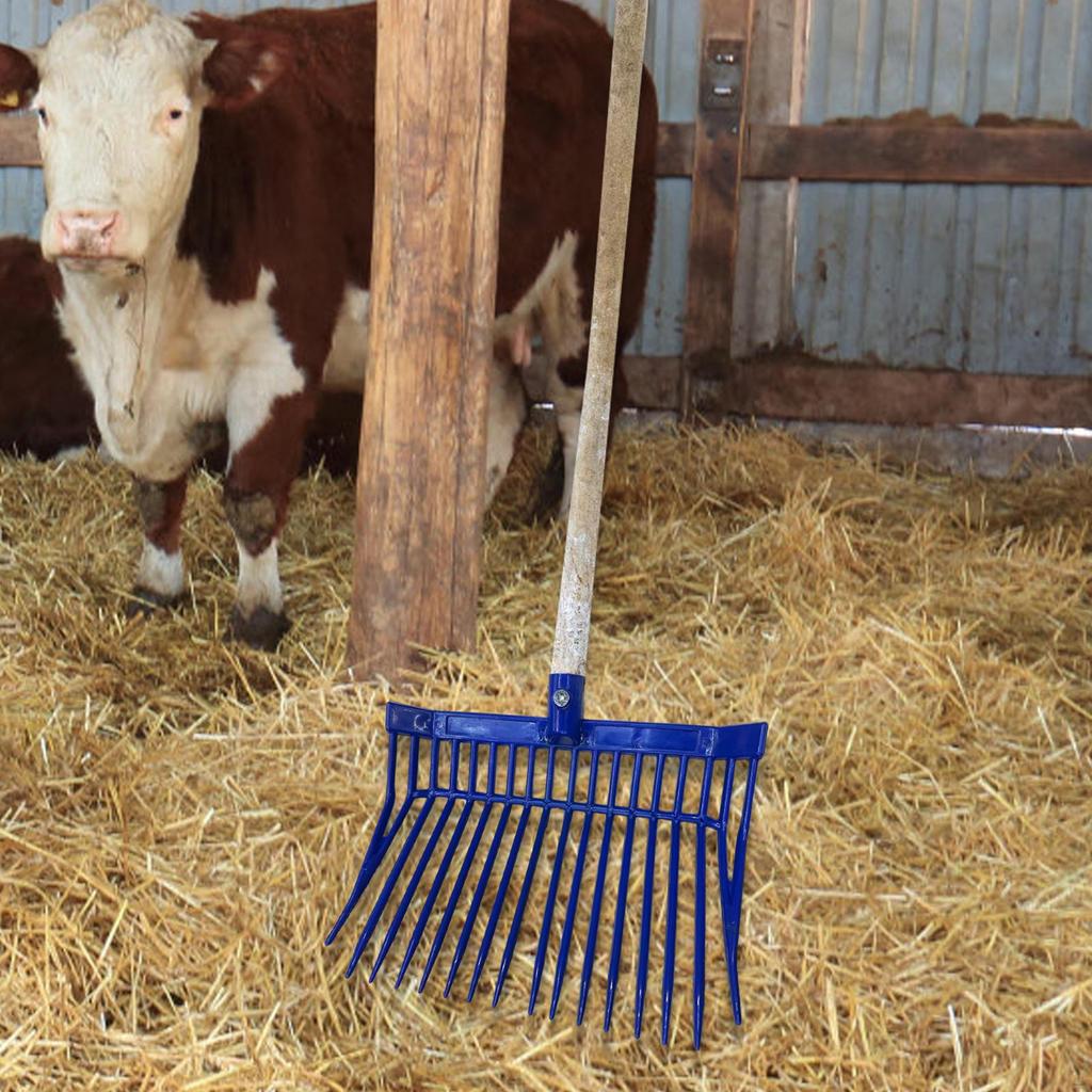 Głowa zamienna widły do obornika końskiego grabie ogrodowe widły do siana do hodowli zwierząt gospodarskich