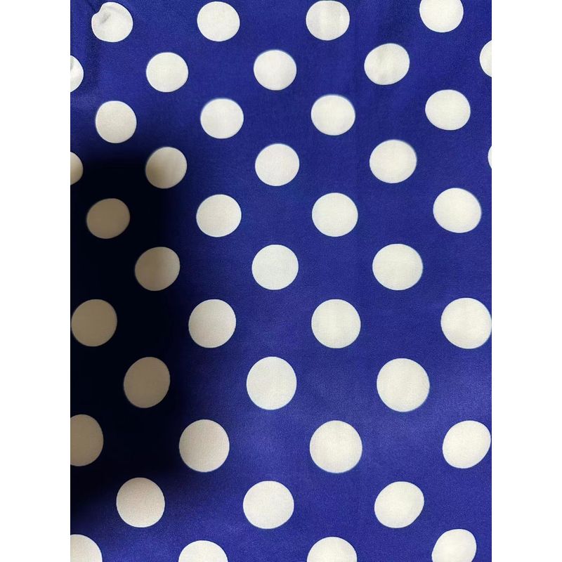 Elegant V-Collar Polka Dot Backless Slim Fit Dress Halterneck
