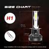 2Pcs White 9005 HB3 Led Headlight Bulbs High Low Beams 8000LM 6000K 80W Lights