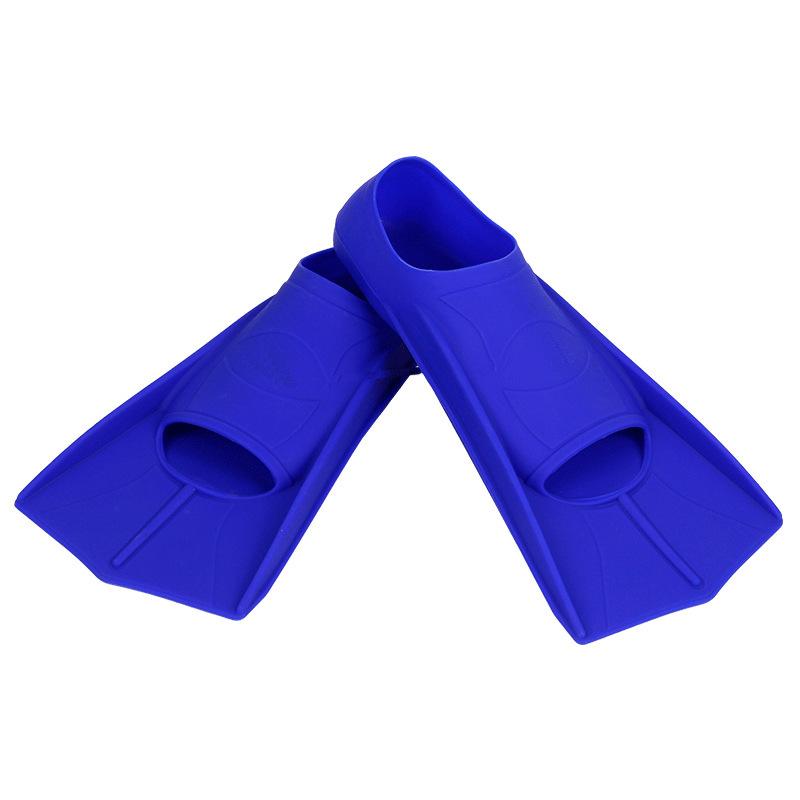 Swimming diving fins, free-diving, breaststroke, silicone non-slip adult and children s professional diving training fins XXXS:24-26Code синий