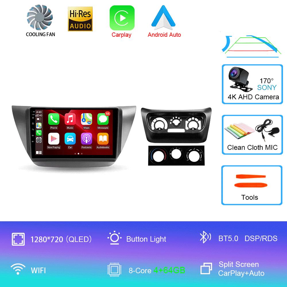 Android 14 Car radio For Mitsubishi Lancer 9 CS 2000 - 2010 Multimedia Video Player Stereo Navigation GPS No 2din 2 din dvd