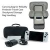 Game Console Storage Bag Carrying Case Shockproof Travel Case Anti-theft Organizer Bag Fit for ROG Ally with Interlayer