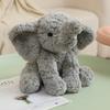 1Pc 25cm Fluffy Lions Fox Piggy Cattle Peluche Toy Cute Sitting Animal Elephant Koala Bear Monkey Cow Polar Bear Dolls for Kids
