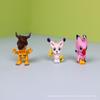 Digimon Adventure Figures: Agumon, Tyrannomon, Badamon, Gabumon Desktop Models