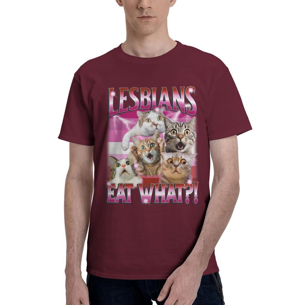 Lesby jedí co Vtipné Lgbtq Lesbická Kočka Meme Měsíc Hrdosti Tričko Léto Vintage Trička Čistá Bavlna Trendové Tričko Pro Muže Tričko