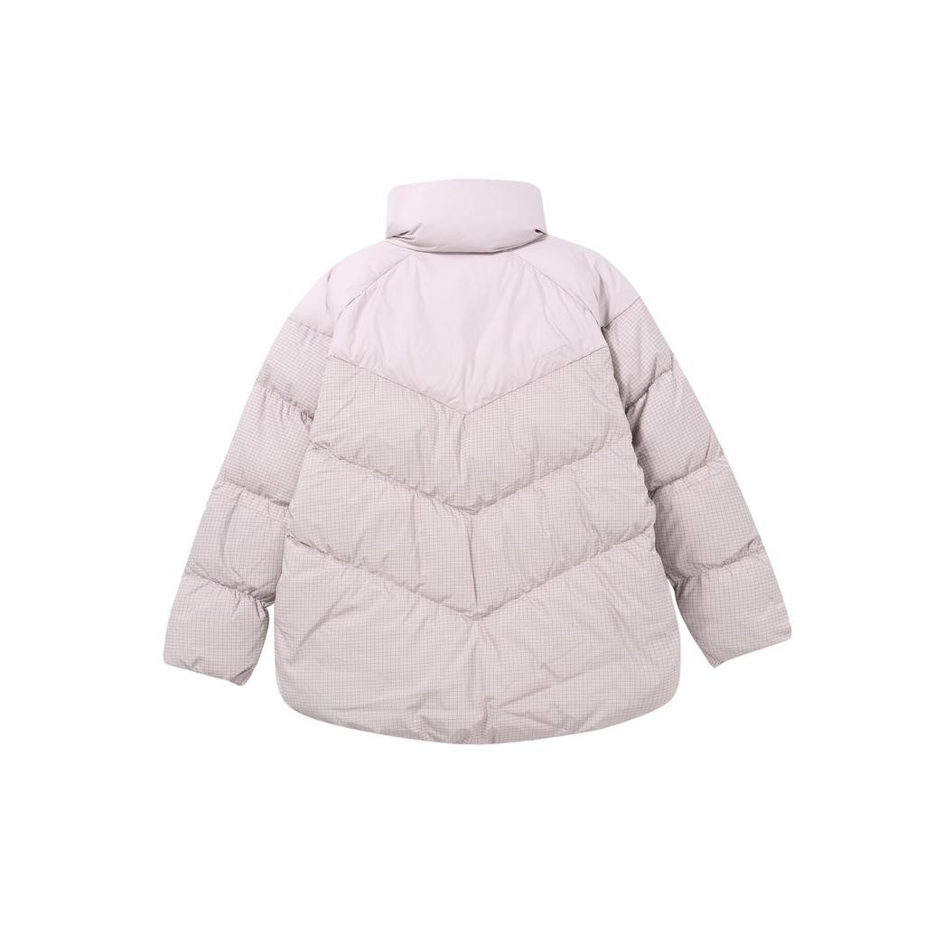 Nike Therma-Fit Casual Short Down Jacket With Stand Collar Women Jackets Purple FD8212-019