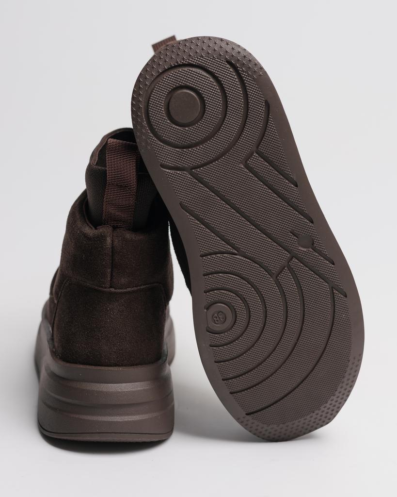 Uggs with Sock Melanda 88719 36 Chocolate Suede Wool