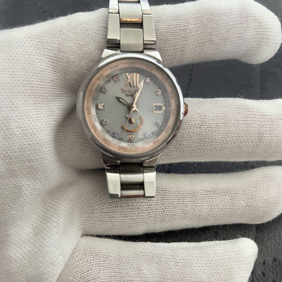 

[Б/У] Женские часы SHEEN с радиоконтролем и солнечной батареей - Окончательное снижение цены