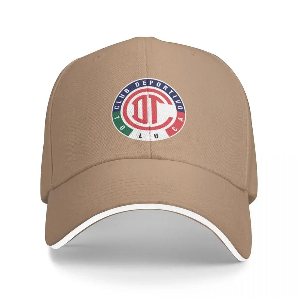 Deportivo Toluca Futbol Club Mexican Diablos Rojos Baseball Cap Golf Icon Elegant Women's Hats Men's