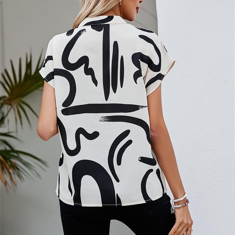 Women's Batsleeve Top Summer Fashion Elegant Women's T-shirt