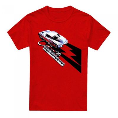 Chevrolet Unisex Adult Split Window Sting Ray Heather T-Shirt