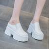 Women's Heeless Half Slippers with Thick Sole for Spring 2025 - Simple and Casual Design