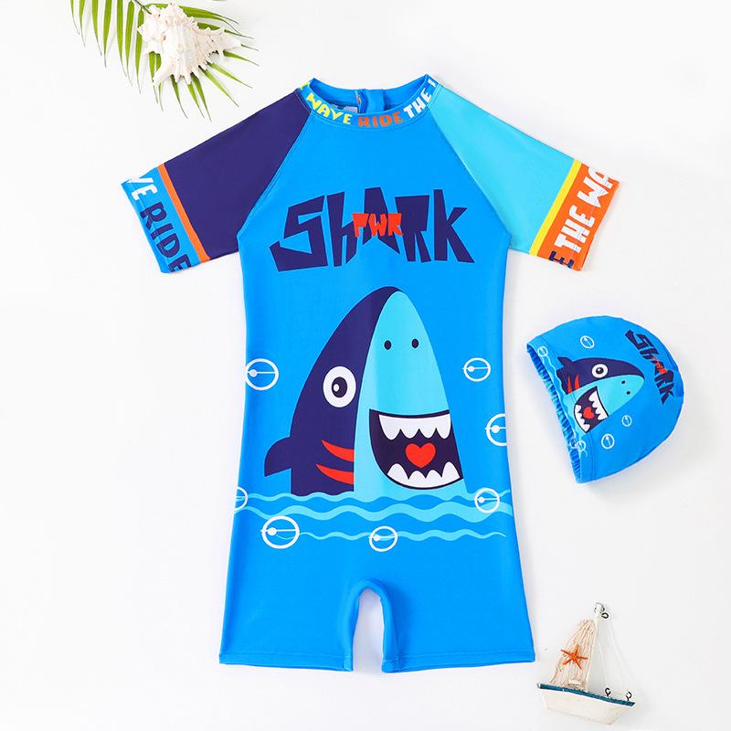 Girls' Summer One-Piece Swimsuit - Professional Hot Spring Swimwear for Kids