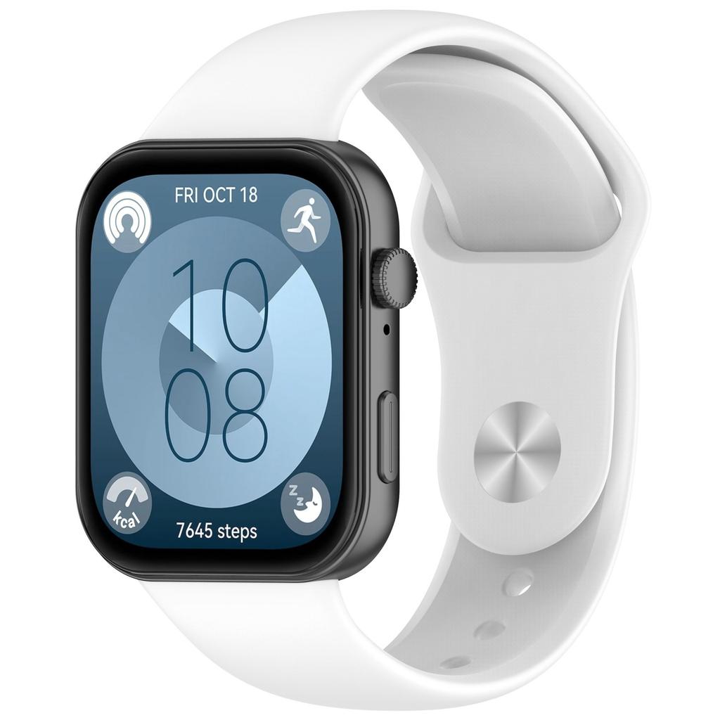 Weiches Silikonarmband für Huawei Watch Fit 3/Fit 4/4 Pro Bequemes Armband Austauschbares Armband für Huawei Watch Fit 4 Zubehör