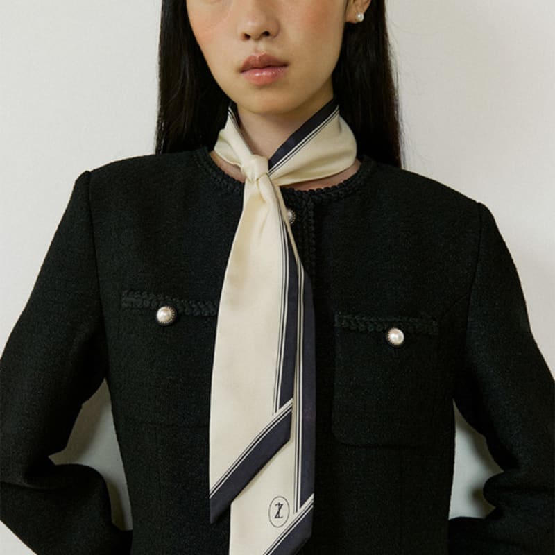 

Lucirzu Lucir zu Silk Twillies Scarf (ivory) FREE