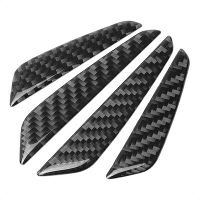 TANGSEN Car Protector, Carbon, Side Door Guard, Hide Scratches, Carbon Fiber, Anti-Scratch, Anti-Shock, TPU
