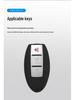 Infiniti QX50, Q60, Q50L, Q70L, G25, QX30, ESQ, FX35 Car Key Case for Men and Women