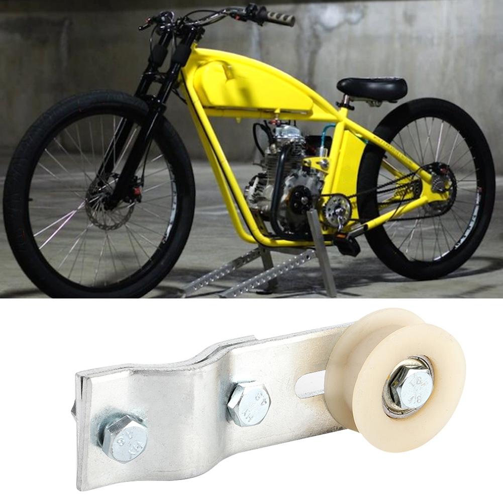 Engine Pulley Chain Roller Tensioner Bracket Fit for 66 80cc Motorized Bicycles