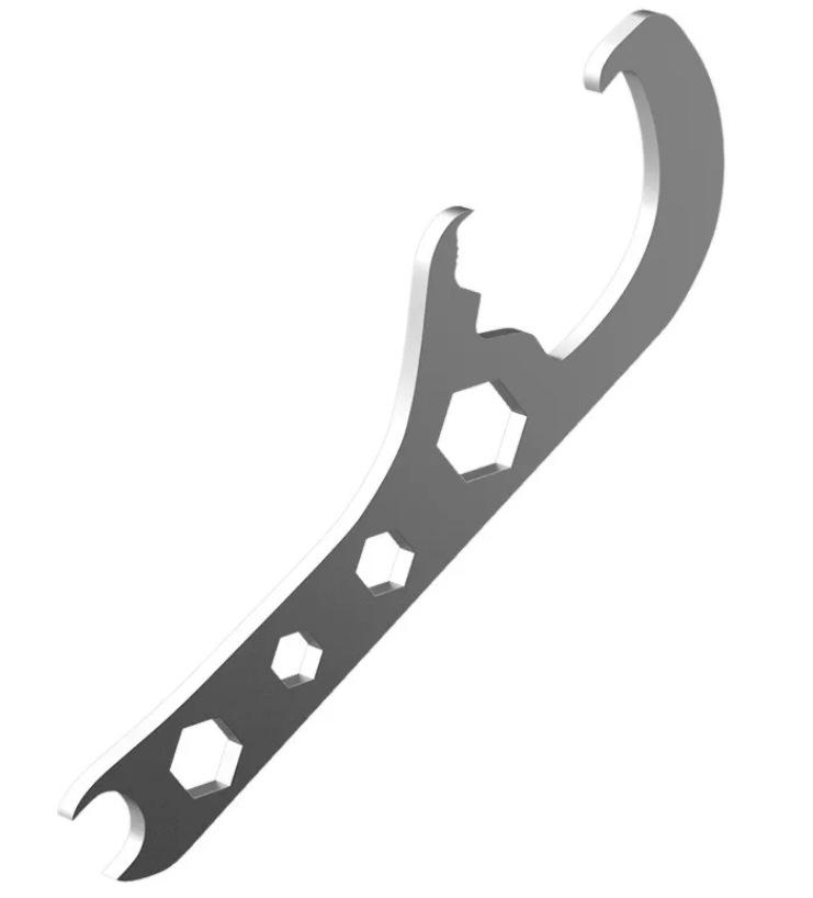 Multifunctional Plastic Bucket Lid Opener & Manual Wrench Tool