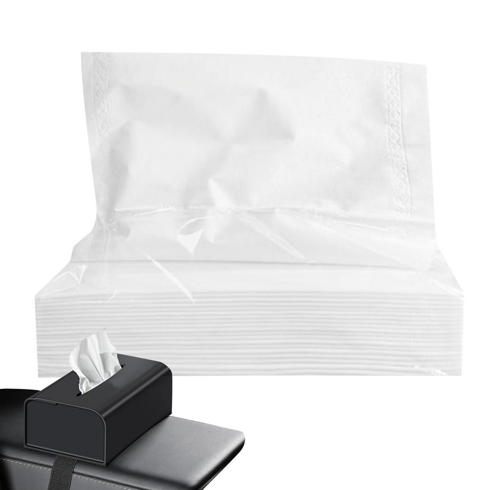 

Салфетки для автомобиля, двухслойные дорожные бумажные полотенца, держатель для салфеток, запасные удобные дорожные упаковки салфеток, дорожные салфетки для лица