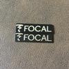 6X 3D Metal Focal Aluminum Car steering wheel emblem sticker audio Speaker car stickers car styling badge logo decoration