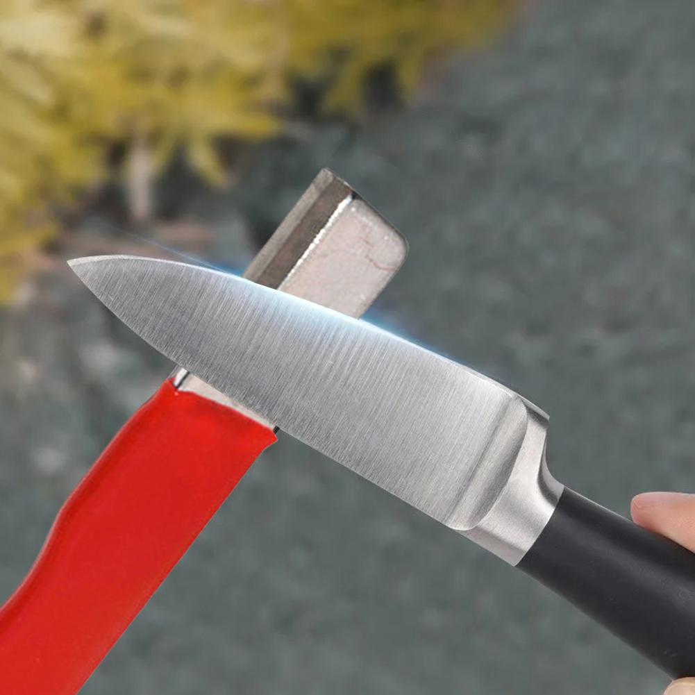 1/3/5Pcs Mini Portable Knife Sharpener with Lid Scissors Axes Pruners Hatchets Multifunction Garden Shear Scissors Sharpener