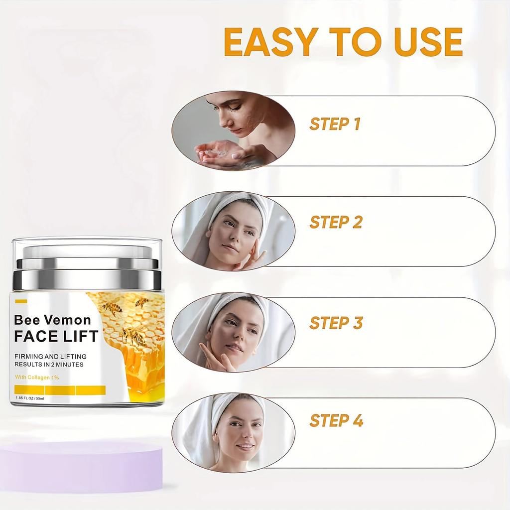 Biegift Dag&Natt ANSIKTSLØFT Oppstrammende Og Løftende Rynkereduksjon 55ml