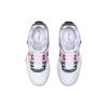 Li Ning Cushioning Slip Resistant Abrasion Resistant Coverage Support Mid Top Vintage Basketball Shoes Men's White Gray AGBR025-2