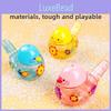 Baby Puzzle Waterfowl Sound Maker Plastic Oral Motor Development Toy For Kids Play