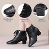 Hollow Out High Top Dance Shoes for Women Sailor Shoes Gitaba Breathable Dance Boots Heeled 5CM