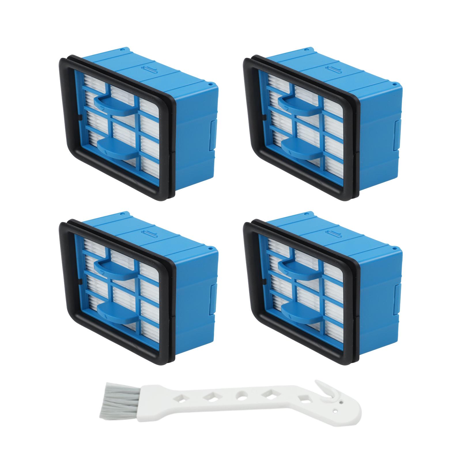 Фильтр для ролика щетки Конструкция для легкого обслуживания Продлевает срок службы