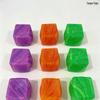 Cube de stress transfrontalier: Jouet Squishy à Rebond Lent pour la Décompression