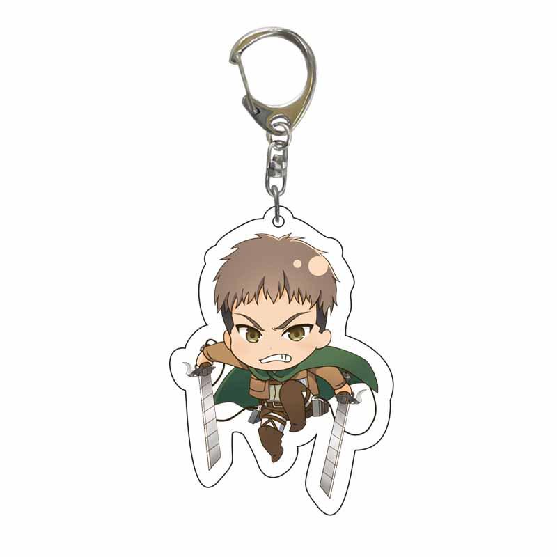 Attack On Titan Anime Acrylic Keychain Pendant - Creative Jewelry Gift