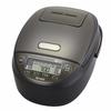 Tiger Thermos (TIGER) Rice Cooker, 5.5 Cups, Pressure IH Type, Earthen Pot Coating, Small Volume, High Speed & Frozen Rice, Includes Menu, 1 Cup, Appr