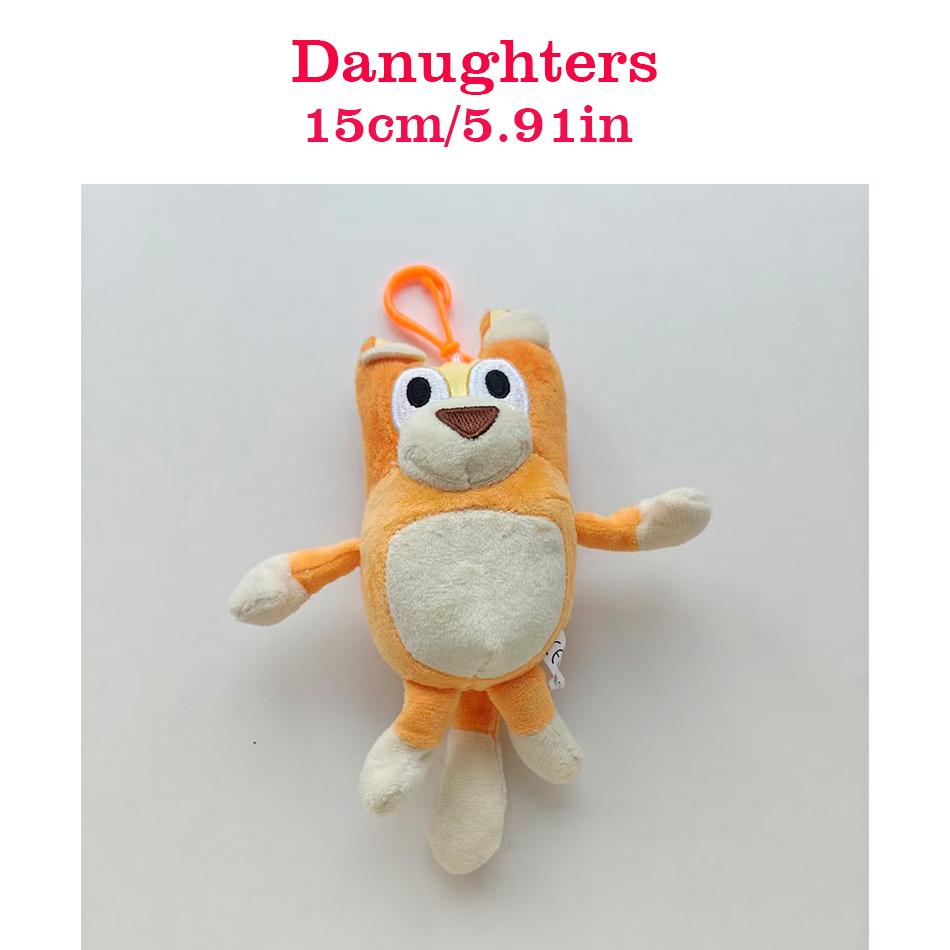 

1-4Pcs Bluey Family Plush Toys - Cute Simulation Pet Dog Patrol Bingo Sister Kawaii Soft Doll Children S Birthday Gift