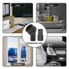 4pcs Durable Round Dust Brush & Hose Adapter for 1.25 Inch Cleaner Vacuum