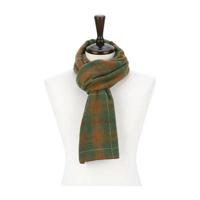 Elkate Women's Muffler Neck Warmer Fall/Winter Couple Check Wool Scarf LNM228
