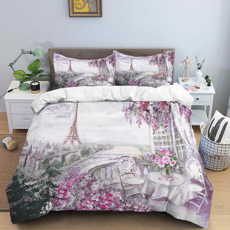 HD Printed Bedding Set Boys and Girls Bed Twin Duvet Pillow Case Bedding Set King Size Bedding Set