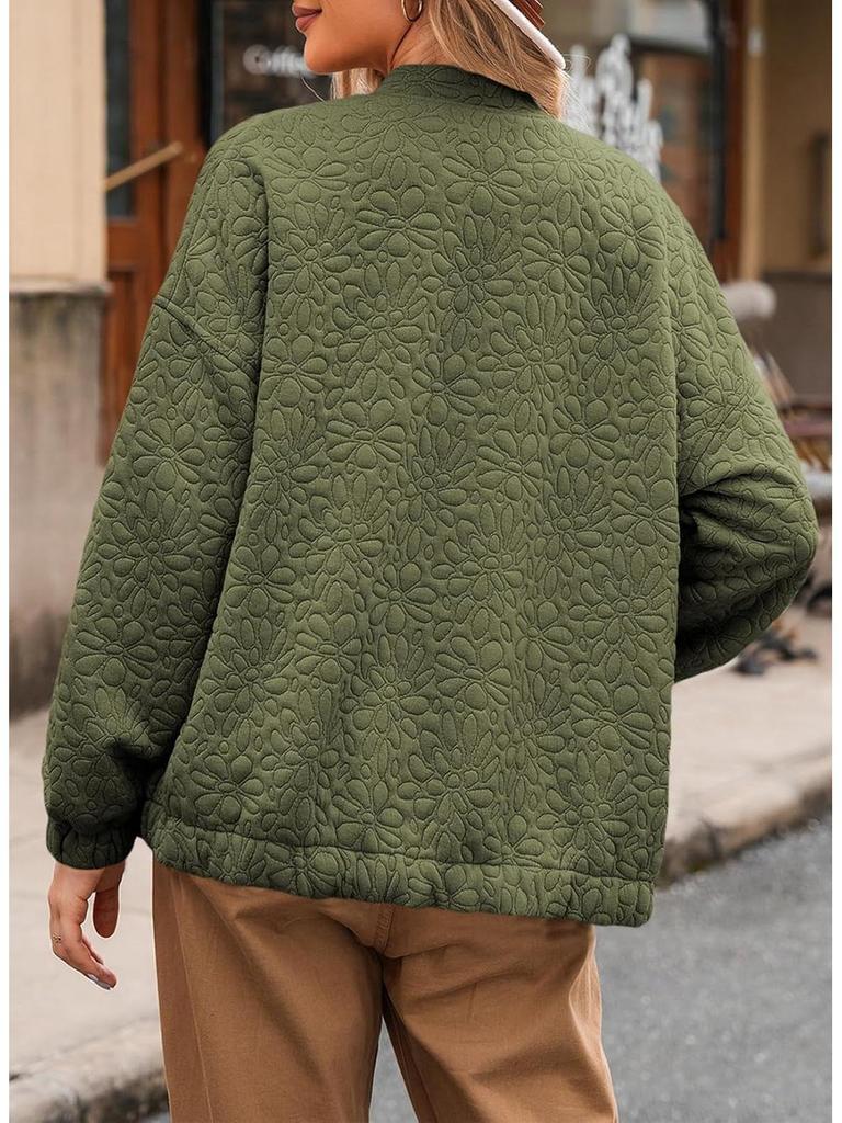 Autumn/Winter Women's Solid Color Casual Cardigan