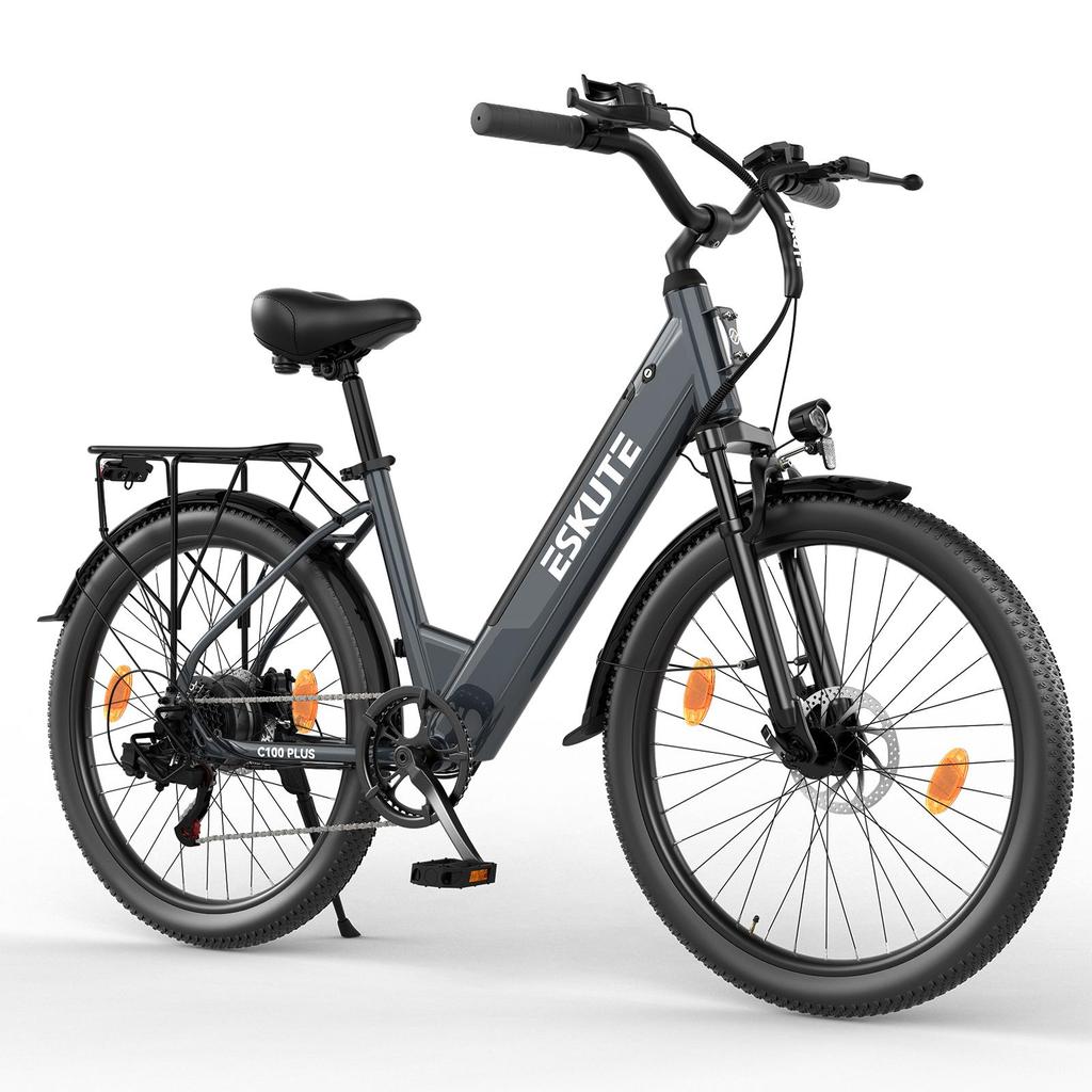 ESKUTE C100 Plus City Electric Bike 26" 250W Motor, 36V13AH Battery