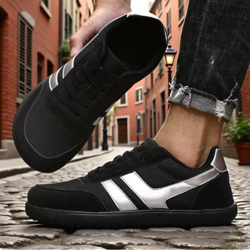 

Men Wide Barefoot Shoes Minimalist Breathable Comfortable Trail Walking Shoe Fashionable Lightweight Slip On Soft Man Sneakers 39