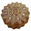 Hand Carved Floral Pattern Textile Wood Stamp Printing Blocks Wooden Block