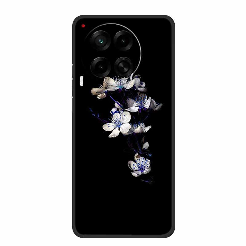 6.78" For Tecno Camon 30 Case Fashion Marble Black Silicone Soft TPU Back Cover Cases For Tecno Camon 30 5G Premier Phone Case