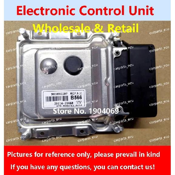 39117-2B631 K46B/39117-2B690 E13A/39130-2B315 411 For Hyundai Elantra Car Engine Computer Board/ECU/ME17.9.11 39114-2B460 B566 39117-2B631