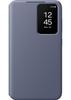 Etui folio - samsung - galaxy s24 - violet - porte-carte intégré - synthétique