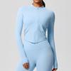 Fashion Nude Feel Beauty Back Cross Bubble Wrap Sports Bra High Waist Hip Lift Pocket Sports Yoga Pants Fitness Suit Women