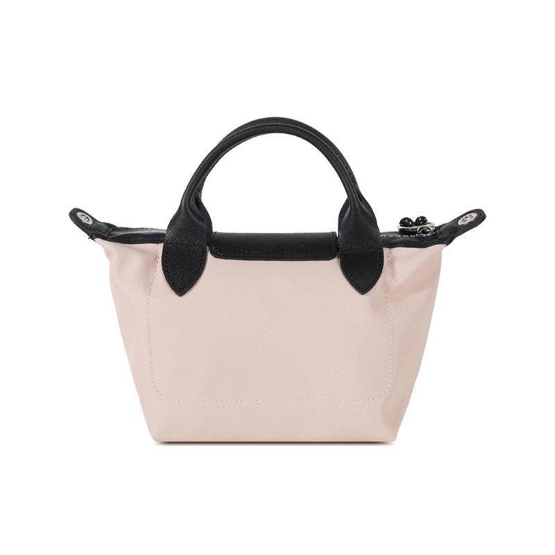 New LONGCHAMP Le Pliage Energy Recycled Canvas Dumpling Bag One Shoulder Handbag Mini Women's Nude 1500HSR542