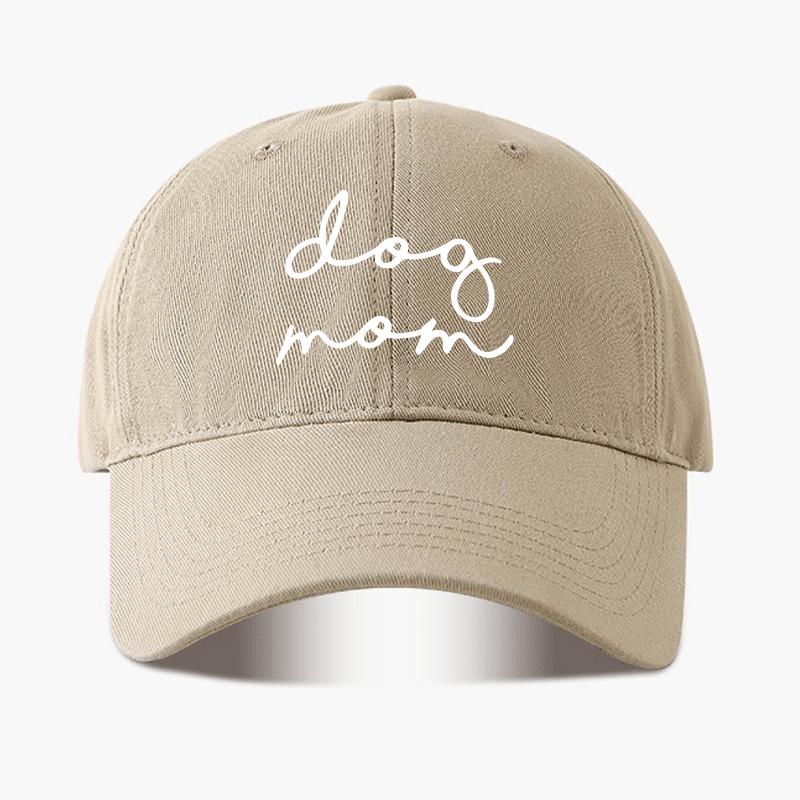 Fashion PetThemed Baseball Cap Dog Mom Print Trendy Design Casual Leisure AllMatch Good Choice