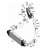 4PCS Turbo & Breather Intake Seal Kit & Black Green O Rings For Mercedes OM642 A0179973545 A0149976445 A6420940080